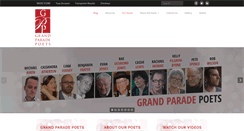 Desktop Screenshot of grandparadepoets.com